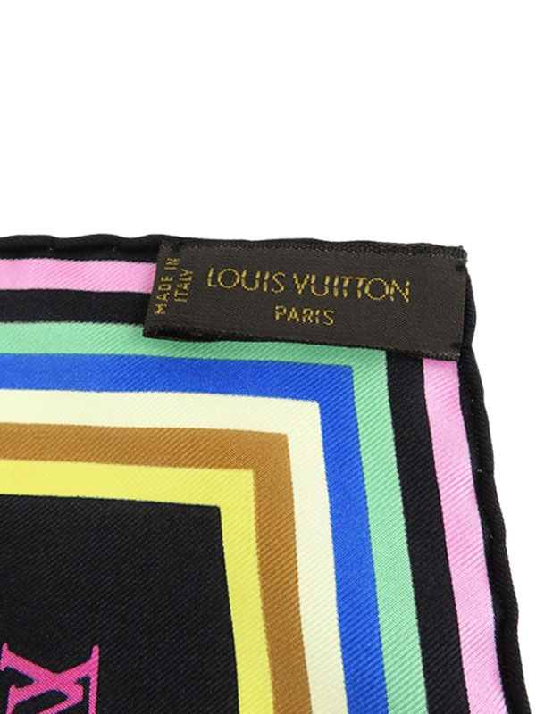 LOUIS VUITTON】【モノグラム柄】【イタリア製】ルイヴィトン『シルク