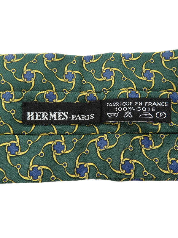 HERMES】【フランス製】エルメス『アスコットタイ』メンズ ネクタイ 1
