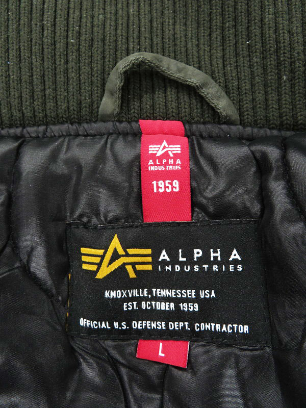 ALPHA INDUSTRIES】【HOODED RIB JKT】アルファインダストリーズ