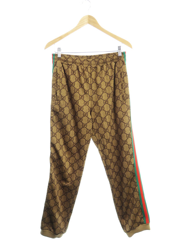 GUCCI】【イタリア製】【ボトムス】グッチ『GGパターンテクニカル