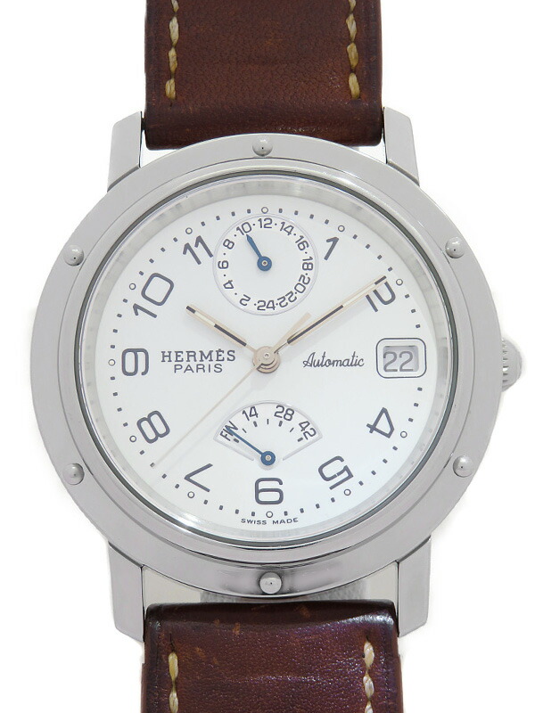 HERMES】エルメス『クリッパー ドゥブルトゥール』CL5.710 メンズ 自動