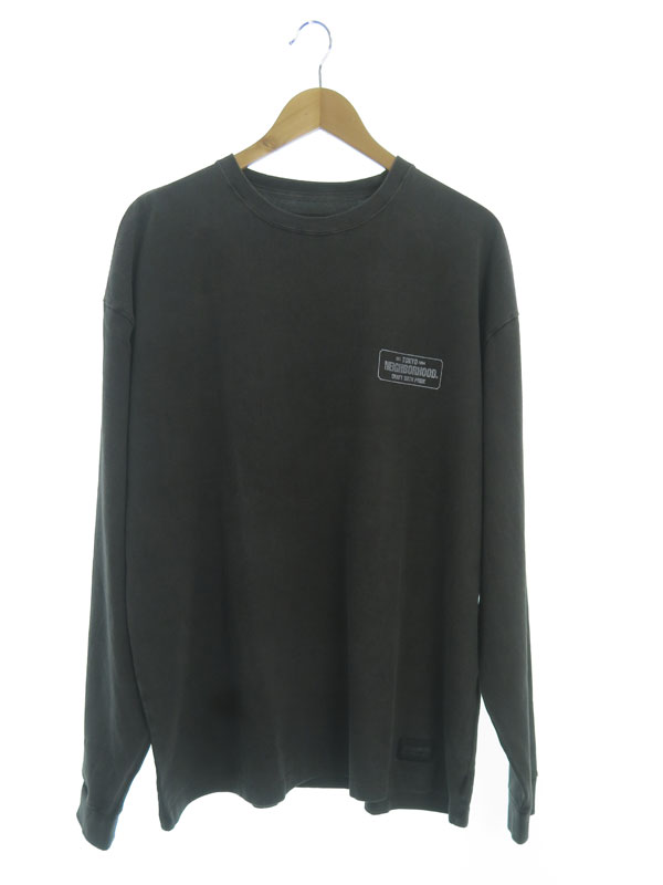 NEIGHBORHOOD】ネイバーフッド『ピグメントダイ L/S Tシャツ sizeXL