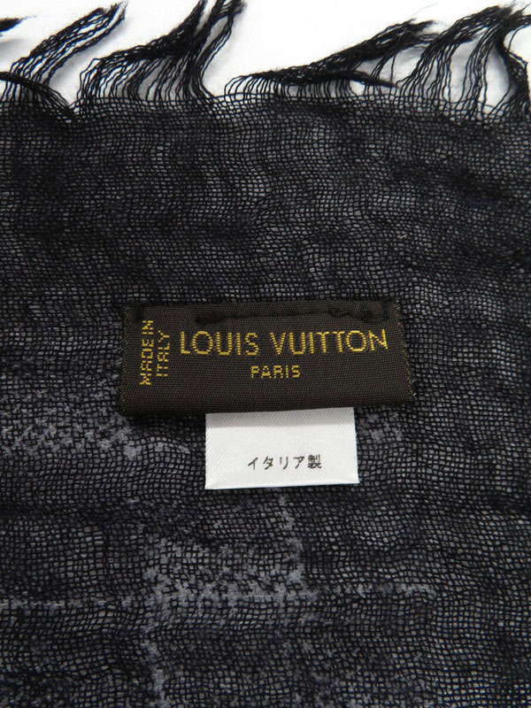 LOUIS VUITTON】ルイヴィトン『ダミエ カシミヤ×シルク ストール