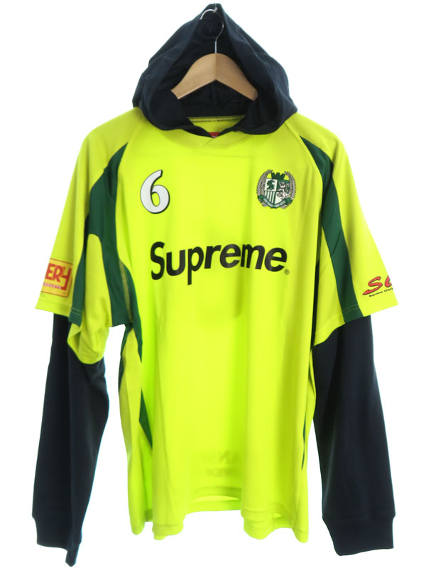 Supreme】シュプリーム『Hooded Soccer Jersey sizeL』23FW メンズ