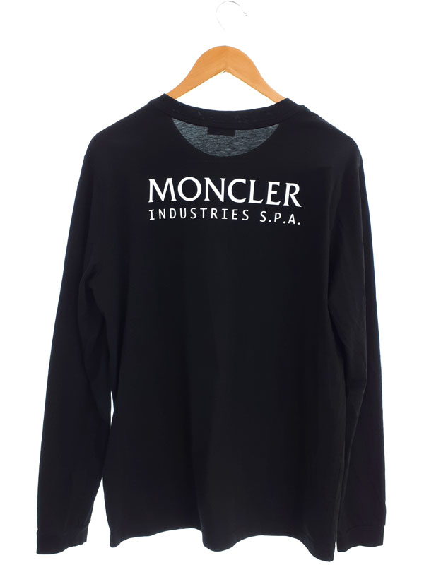 MONCLER】モンクレール『バックロゴ 長袖Tシャツ sizeM』J20918D00005