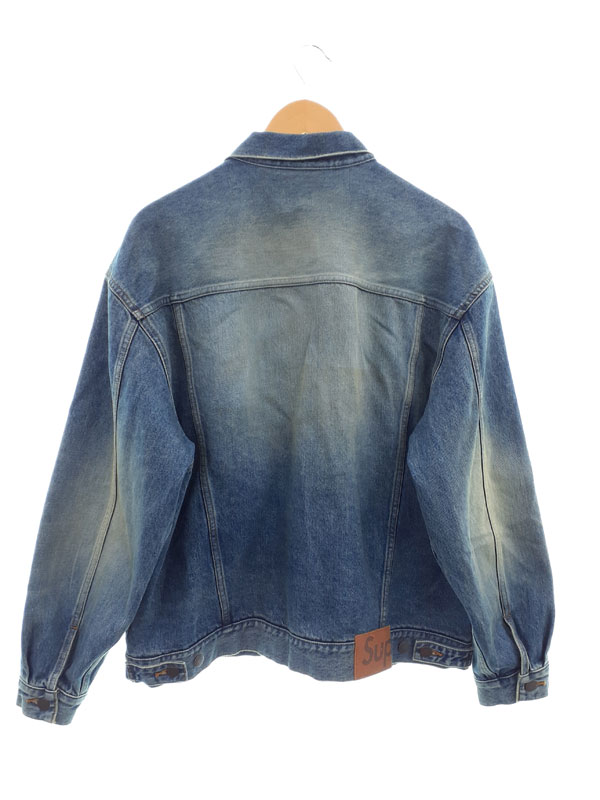 Supreme】シュプリーム『Distressed Selvedge Trucker Jacket sizeM