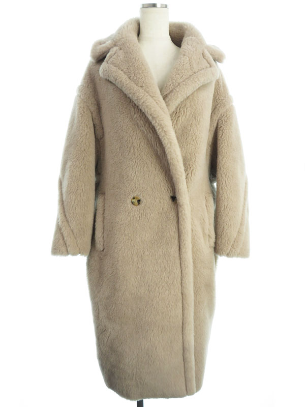 MaxMara】【アルパカ×ウール×シルク】【白タグ】【イタリア製