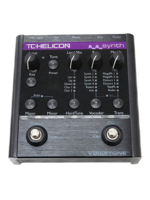 T.C.HELICON】ティーシーヘリコン『ボーカルエフェクター』VOICE TONE
