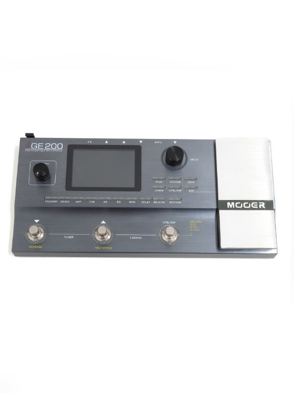 MOOER】ムーアー『マルチエフェクター』GE200 1週間保証【中古