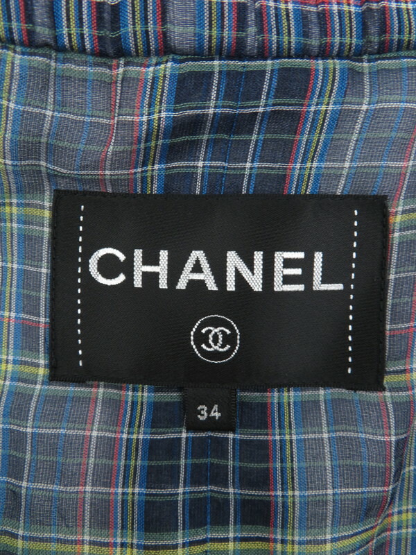 CHANEL】【ココマーク】【フランス製】シャネル『ジャケット size34