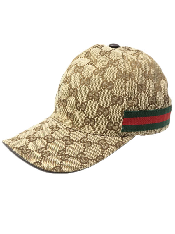 GUCCI】【オリジナルGGキャンバスベースボールキャップ】【イタリア製