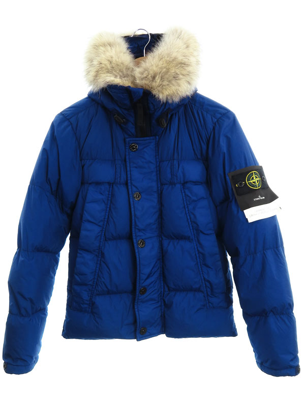 STONE ISLAND】【ガーメントダイ クリンクル レップス ダウン