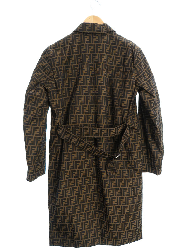FENDI】【イタリア製】【アウター】フェンディ『ズッカ柄 中綿コート