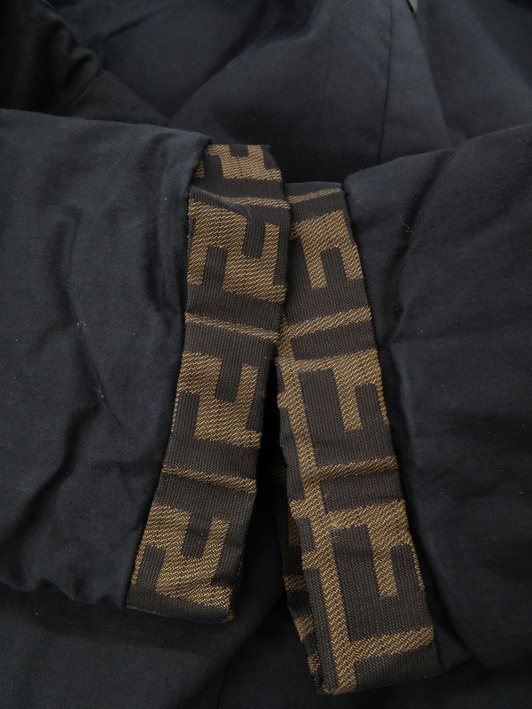 FENDI】【イタリア製】【アウター】フェンディ『ズッカ柄 中綿コート