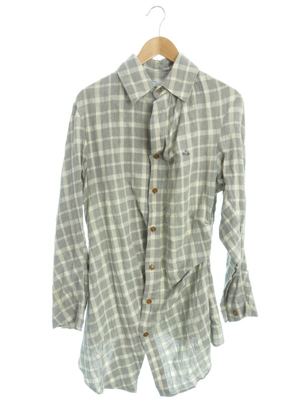 Vivienne Westwood MAN】【PLAID DL LONG SHIRTS】ヴィヴィアン