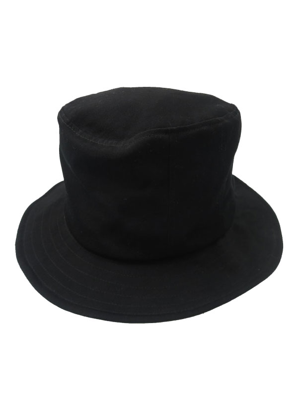 Yohji Yamamoto POUR HOMME】ヨウジヤマモト『ロゴ ラベル ハット