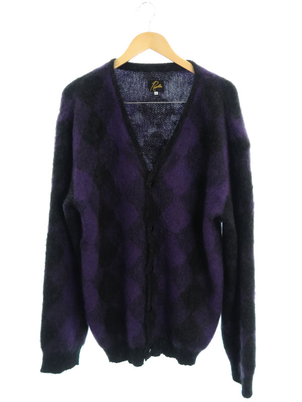 Needles】ニードルス『MOHAIR CARDIGAN DIAMOND sizeXL』J0257 メンズ