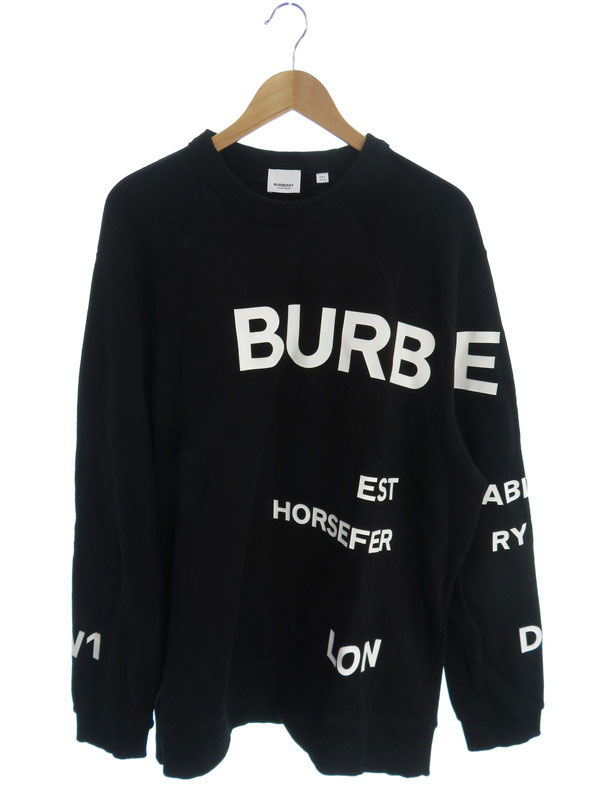 BURBERRY】バーバリー『ロゴ 長袖スウェット sizeXXL/TTG』8040695