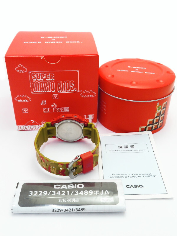 CASIO】カシオ『G-SHOCK Gショック スーパーマリオブラザーズ コラボ