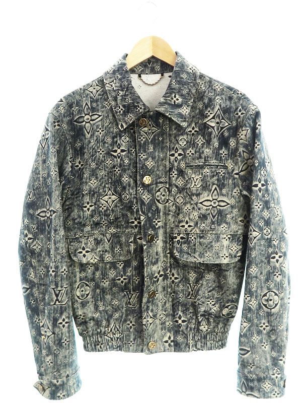 LOUIS VUITTON】ルイヴィトン『モノグラムテーラードデニムジャケット