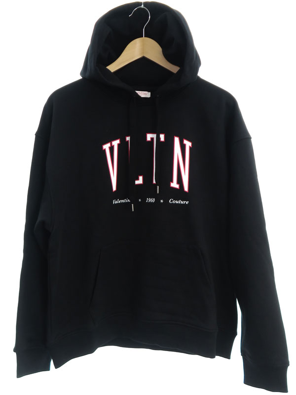VALENTINO】ヴァレンティノ『ロゴ スウェットプルオーバーパーカー