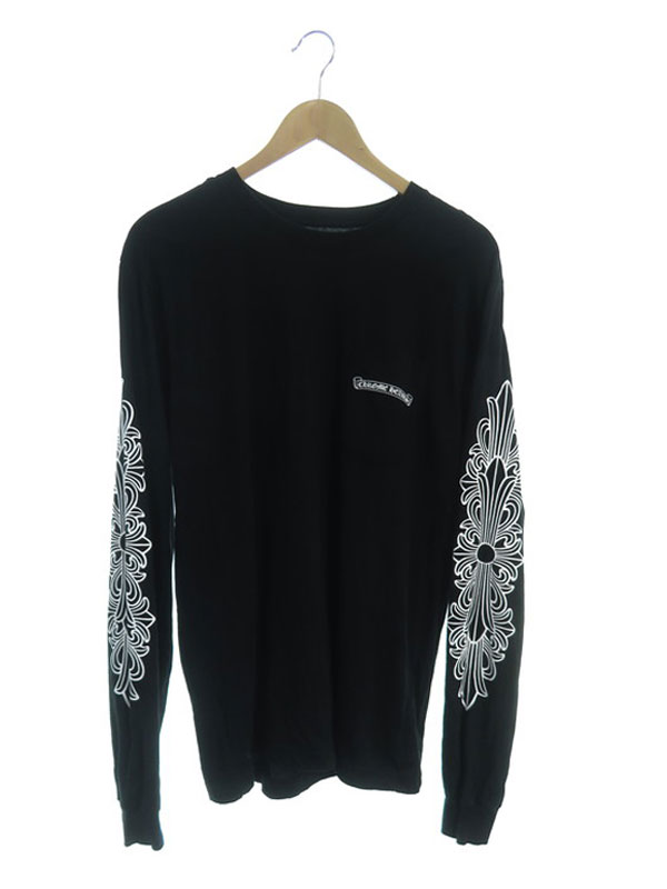 CHROME HEARTS】クロムハーツ『ロゴ 長袖Tシャツ sizeLARGE』408129112