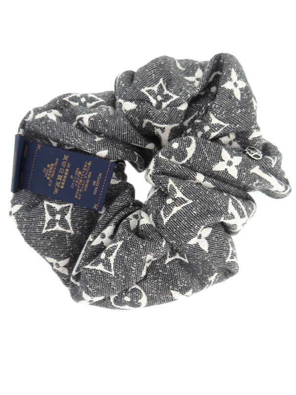 LOUIS VUITTON】ルイヴィトン『シュシュ・モノグラム ジャカード