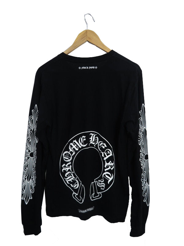 CHROME HEARTS】クロムハーツ『ロゴ 長袖Tシャツ sizeM』2212-304-0053