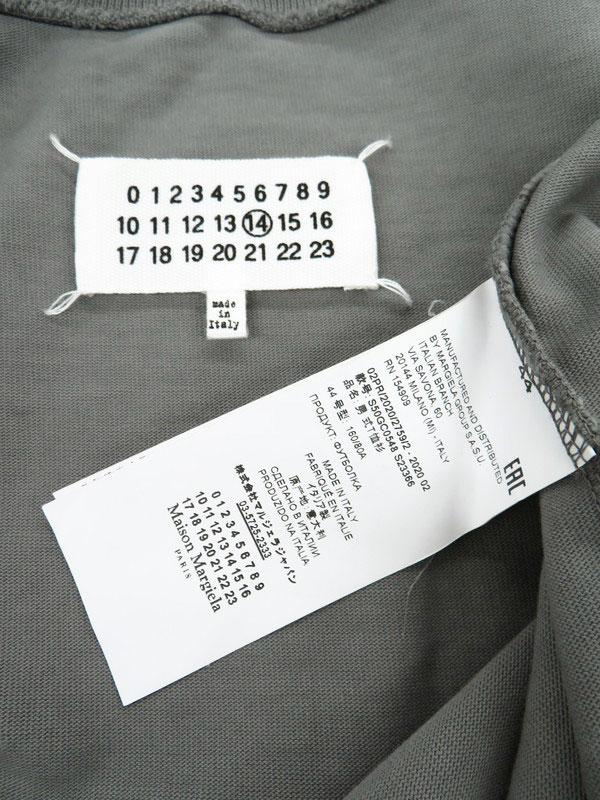 Maison Margiela】メゾンマルジェラ『14 半袖Tシャツ size44
