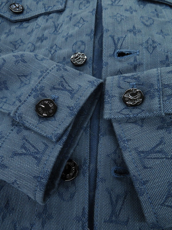 LOUIS VUITTON】ルイヴィトン『モノグラム総柄 デニムジャケット