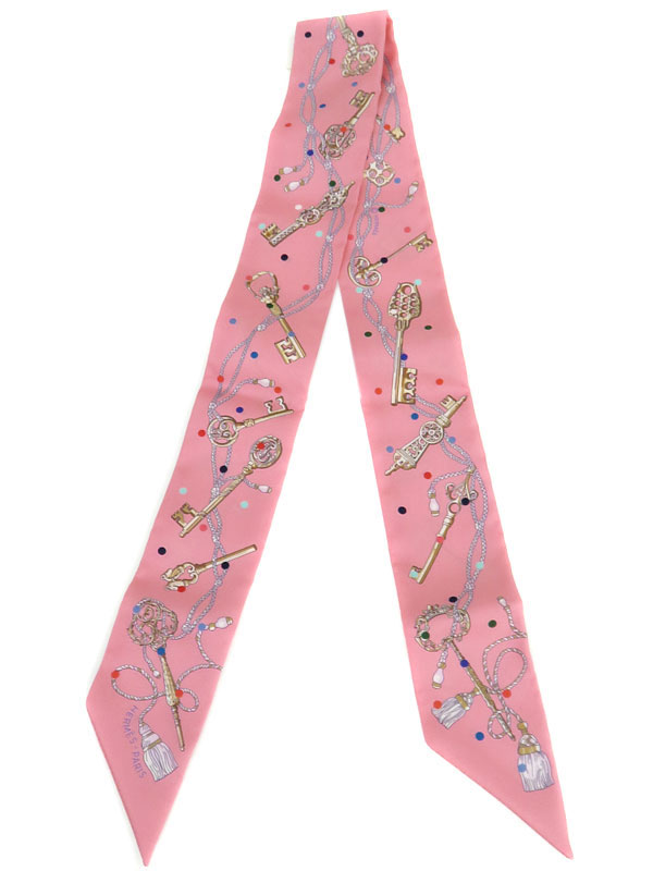 HERMES】エルメス『ツイリー レ クレ ア ポア Les Cles a Pois 鍵柄