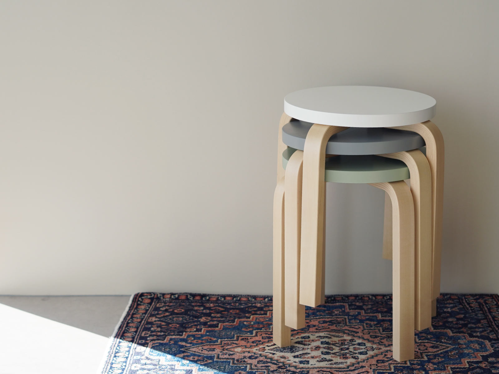楽天市場】artek (アルテック) STOOL E60（スツールE60） 4本脚