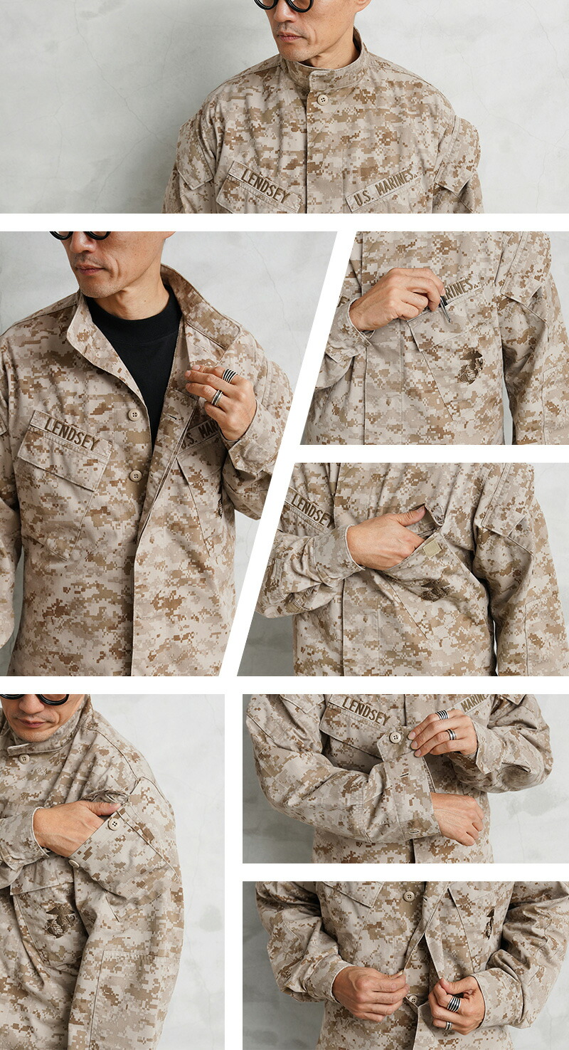 楽天市場】☆実物 USED 米軍 USMC MCCUU コンバットジャケット DESERT