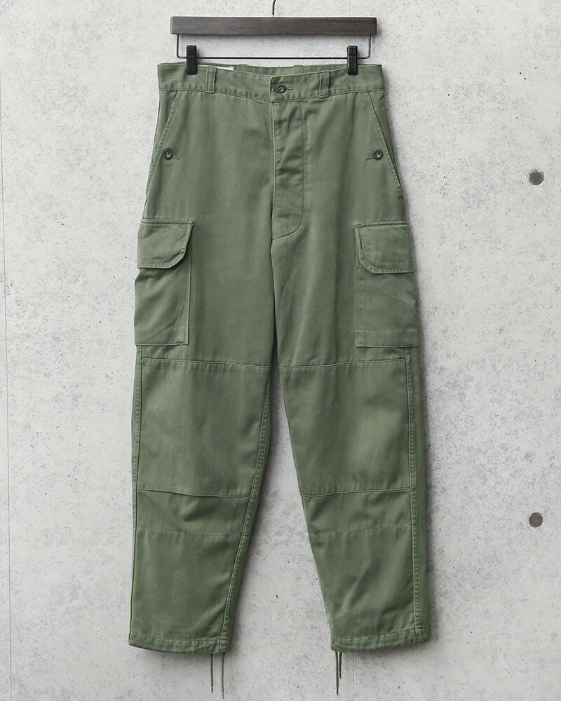 楽天市場】☆実物 USED フランス軍 M-64 カーゴパンツ【クーポン対象外