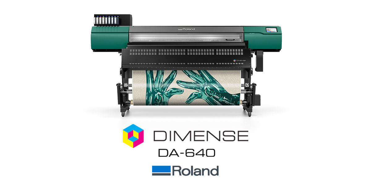 Roland DG Releases All-New DIMENSE DA-640 Dimensional Surface Printer