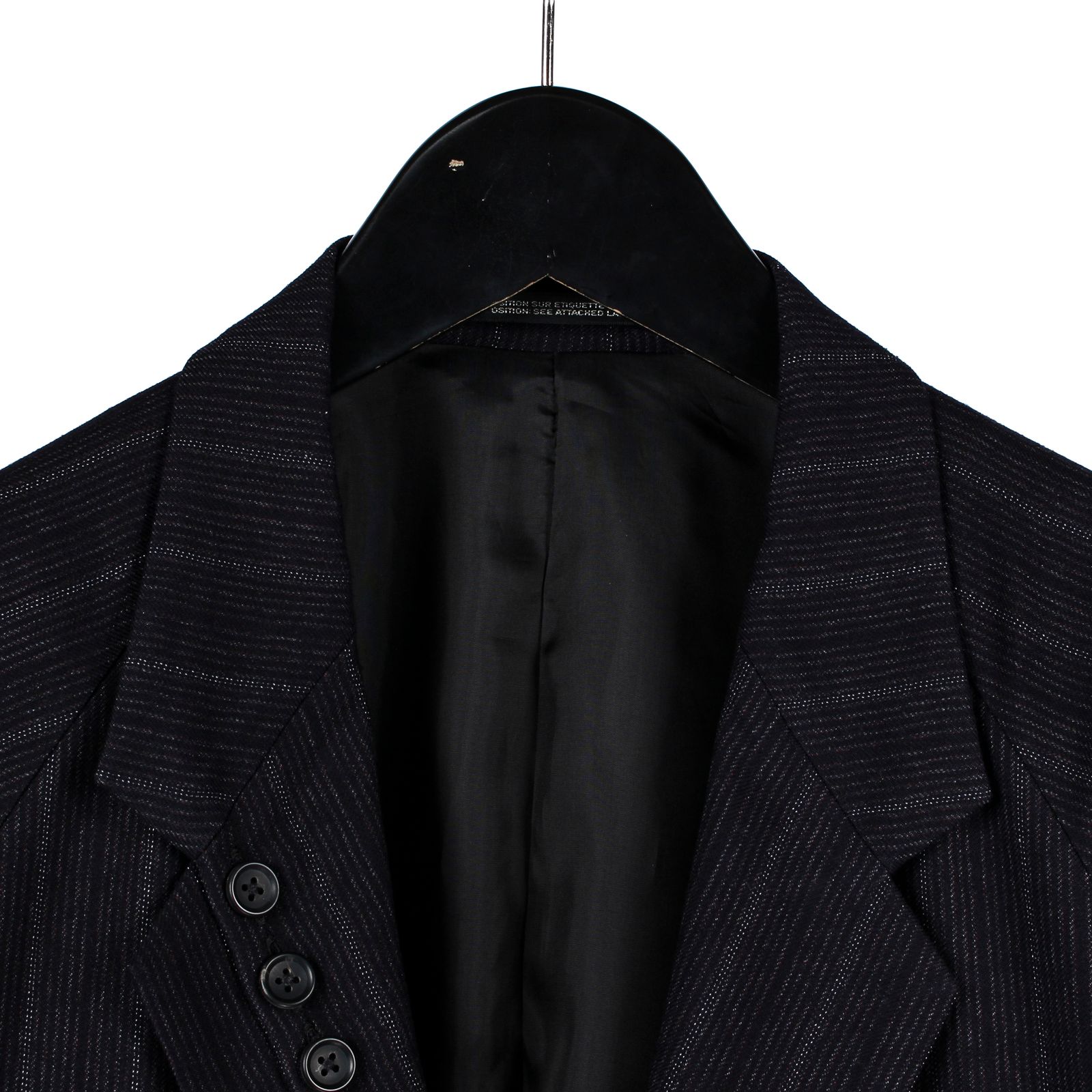 yohji yamamoto - pour homme | STラペル釦5PKJK / ストライプ 細身3ツ