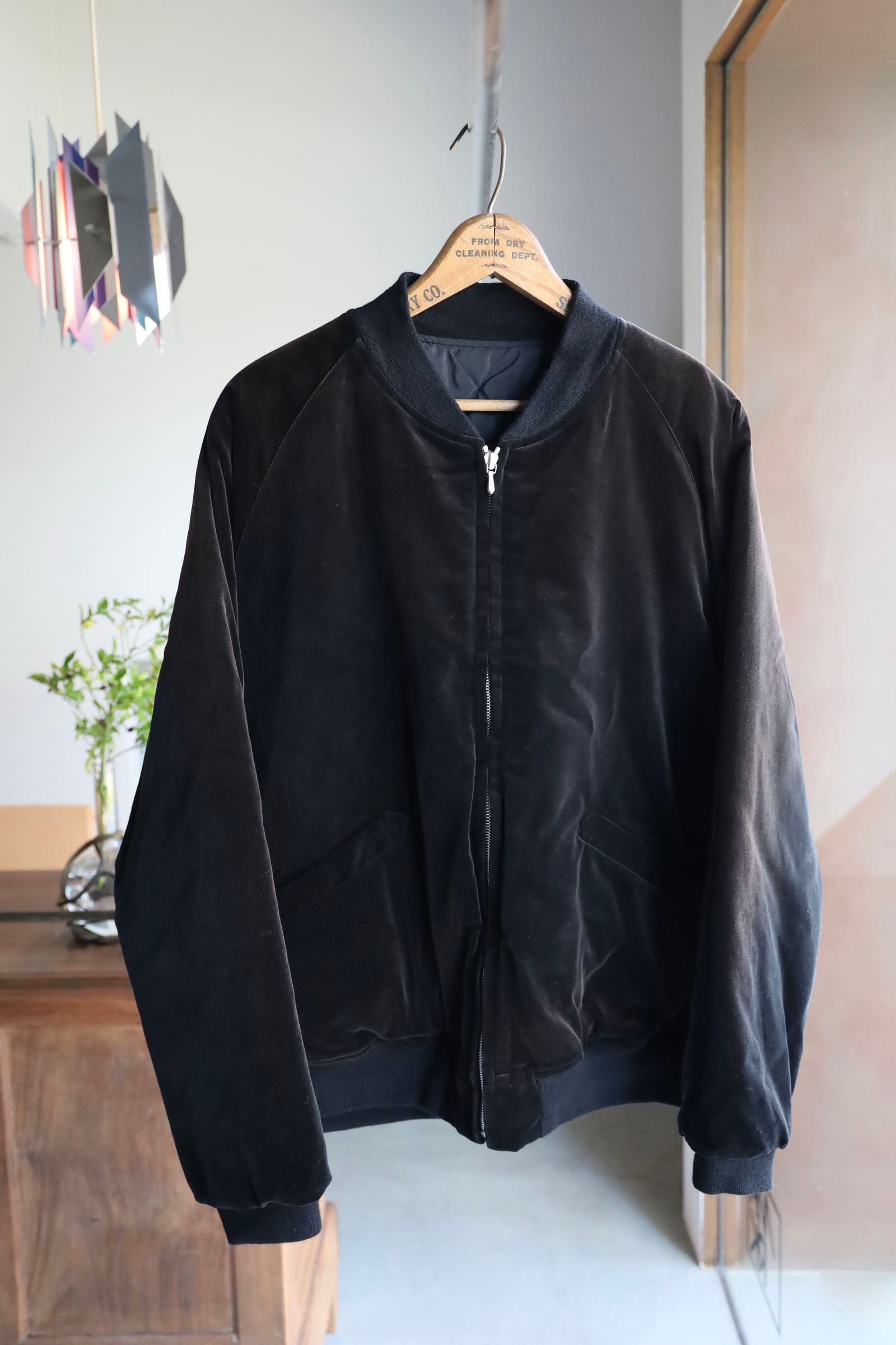 A.PRESSE Vintage US NAVY Souvenir Velour Jacketスタイル | 5879 | MARK