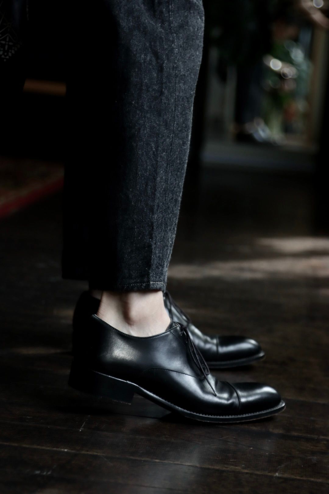 A.PRESSE - アプレッセ23AW Black Washed Denim Pants(23AAP-04-11H
