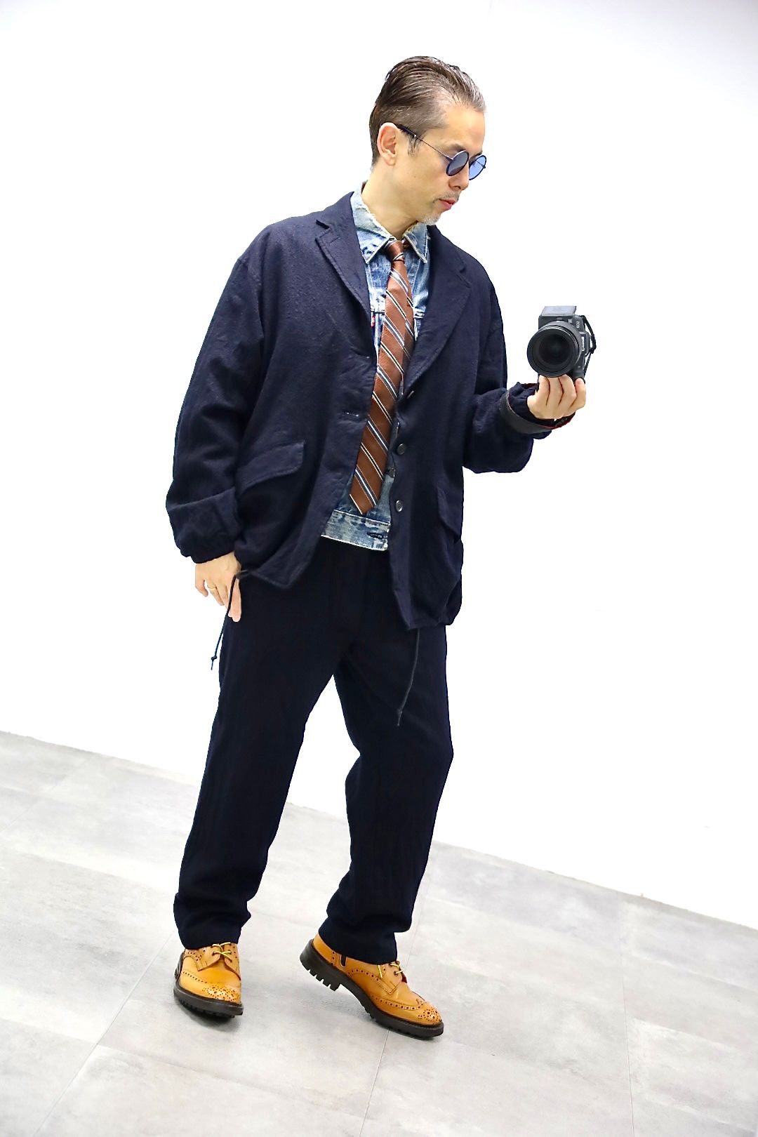 COMME des GARCONS HOMME - コムデギャルソンオム25FWウールサージ製品