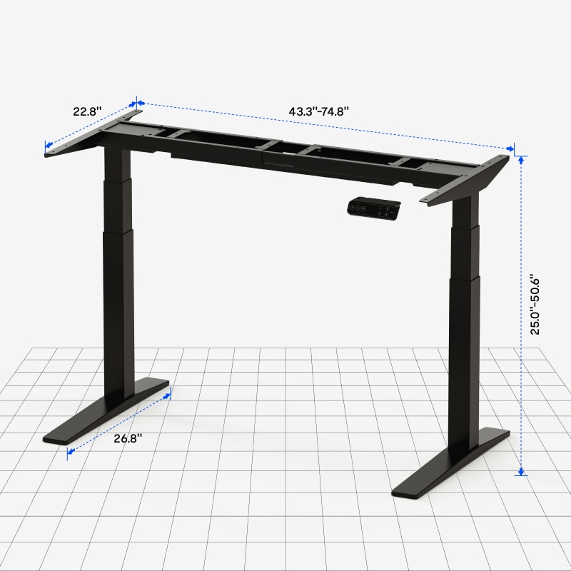 Premium Standing Desk E7 Pro | Height Adjustable Ergonomic Desk