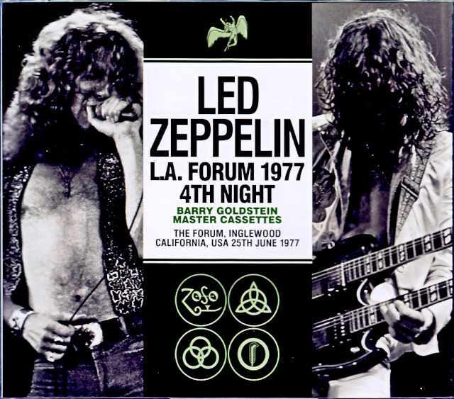 Led Zeppelin レッド・ツェッペリン/CA,USA 6.25.1977 Barry Goldstein