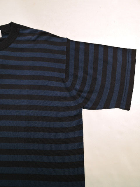 JOHN SMEDLEY (ジョンスメドレー) S4470【ユニセックス】 30G ボーダー
