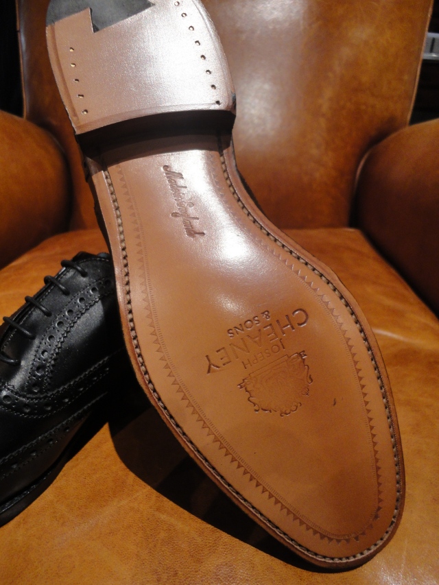 CHEANEY（チーニー）内羽根フルブローグウイングチップ【ARTHUR Ⅲ