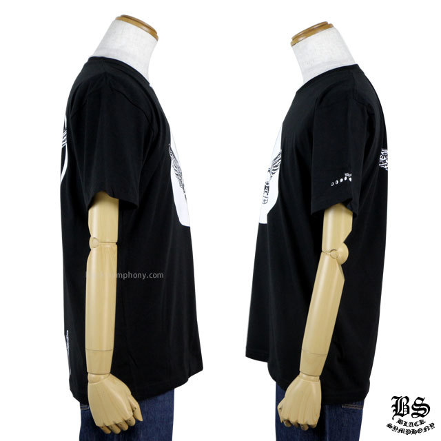 クロムハーツTシャツフォティウイングクレセントムーンブラック|クロム