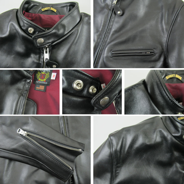 Schott ショット 60s STAND RIDERS -60s シングルライダース