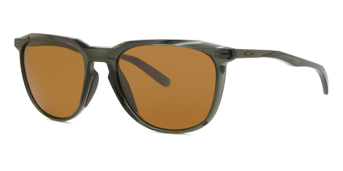 Oakley OO9286 THURSO Polarized 928603 Square Olive Green/Ink