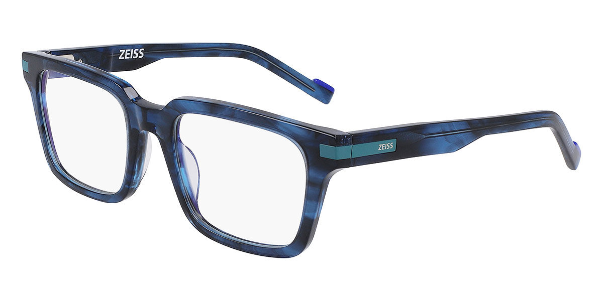 Zeiss ZS22522 462 Blue Horn Eyeglasses | SmartBuyGlasses UK