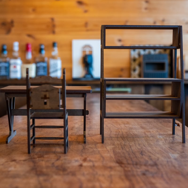 1/6スケールミニチュア家具3点セット | kkcompany