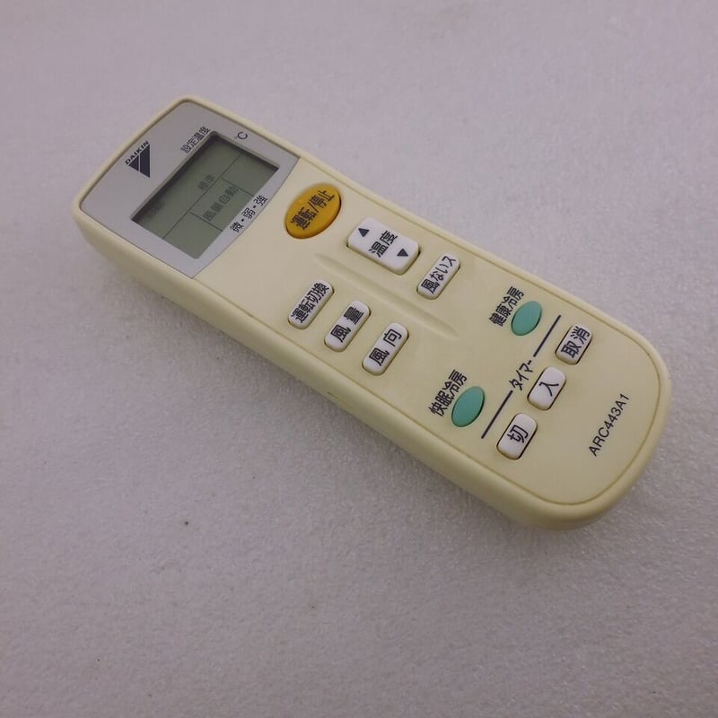 ARC443A1 DAIKIN エアコン リモコン中古 JUNK扱い ( ZHW-ETC-4