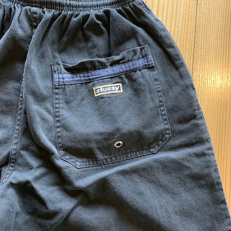90年代 アメリカ製 stussy イージーショーツL stussy 90 年代 アメリカ